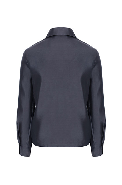 1Рубашка из шелка