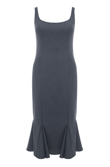 1Платье футляр с клиньями