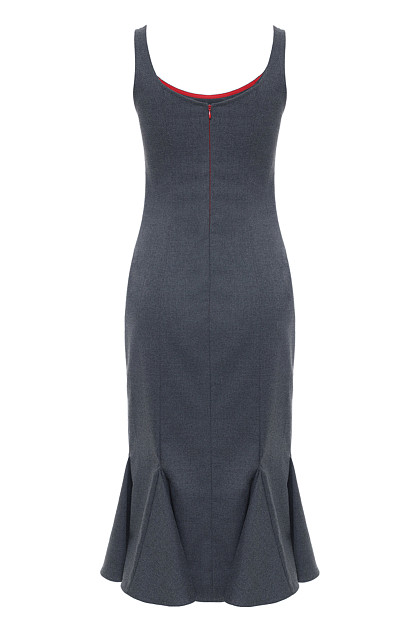 1Платье футляр с клиньями