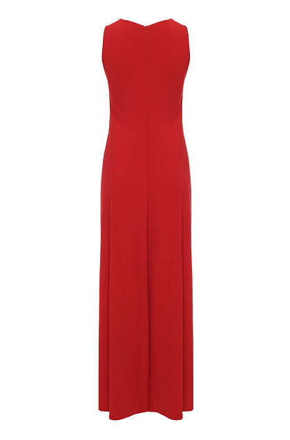 1Платье трикотажное с разрезом